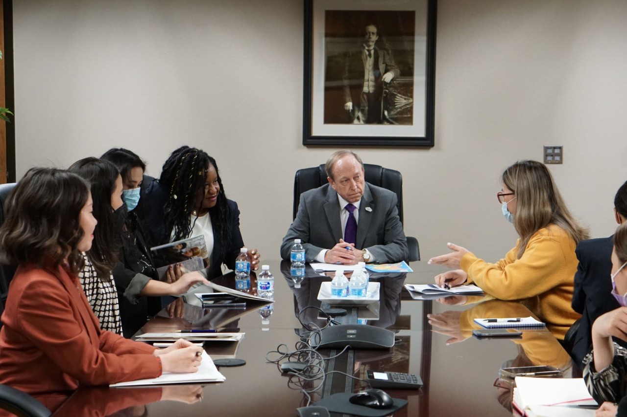 Mayor Suthers and Donna Nelson from the CS Sister Cities program share history and the long-standing relationship between Colorado Springs and Bishkek, Kyrgyzstan.